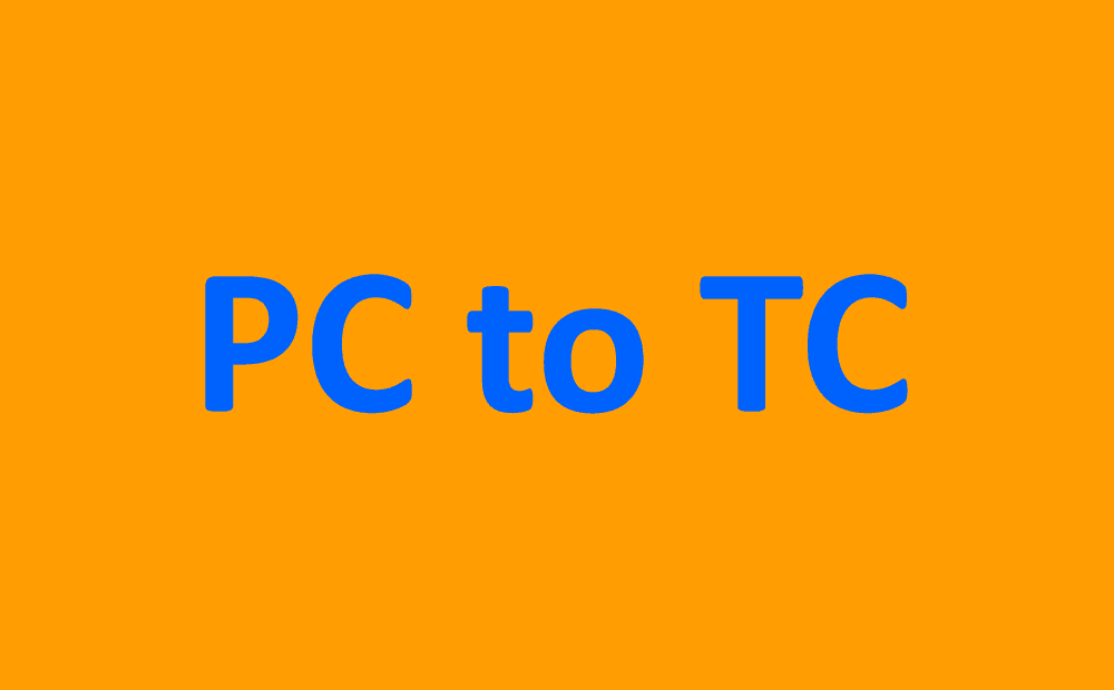 PC to TC